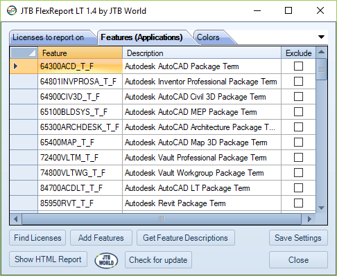 JTB FlexReport LT